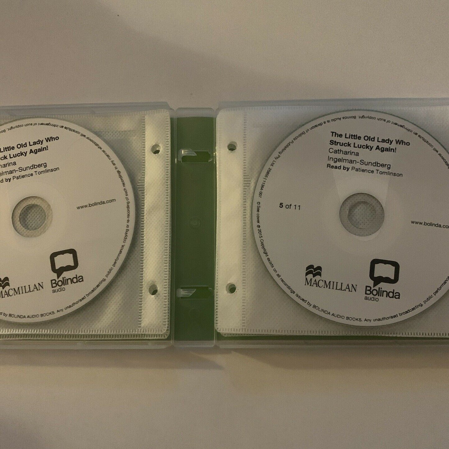 The Little Old Lady Who Struck Lucky Again! (Audio Book CD, 2014, 11-Disc)
