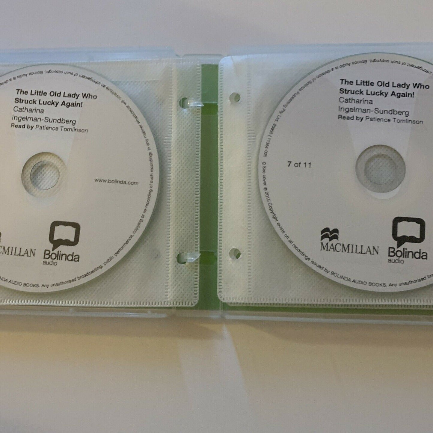 The Little Old Lady Who Struck Lucky Again! (Audio Book CD, 2014, 11-Disc)