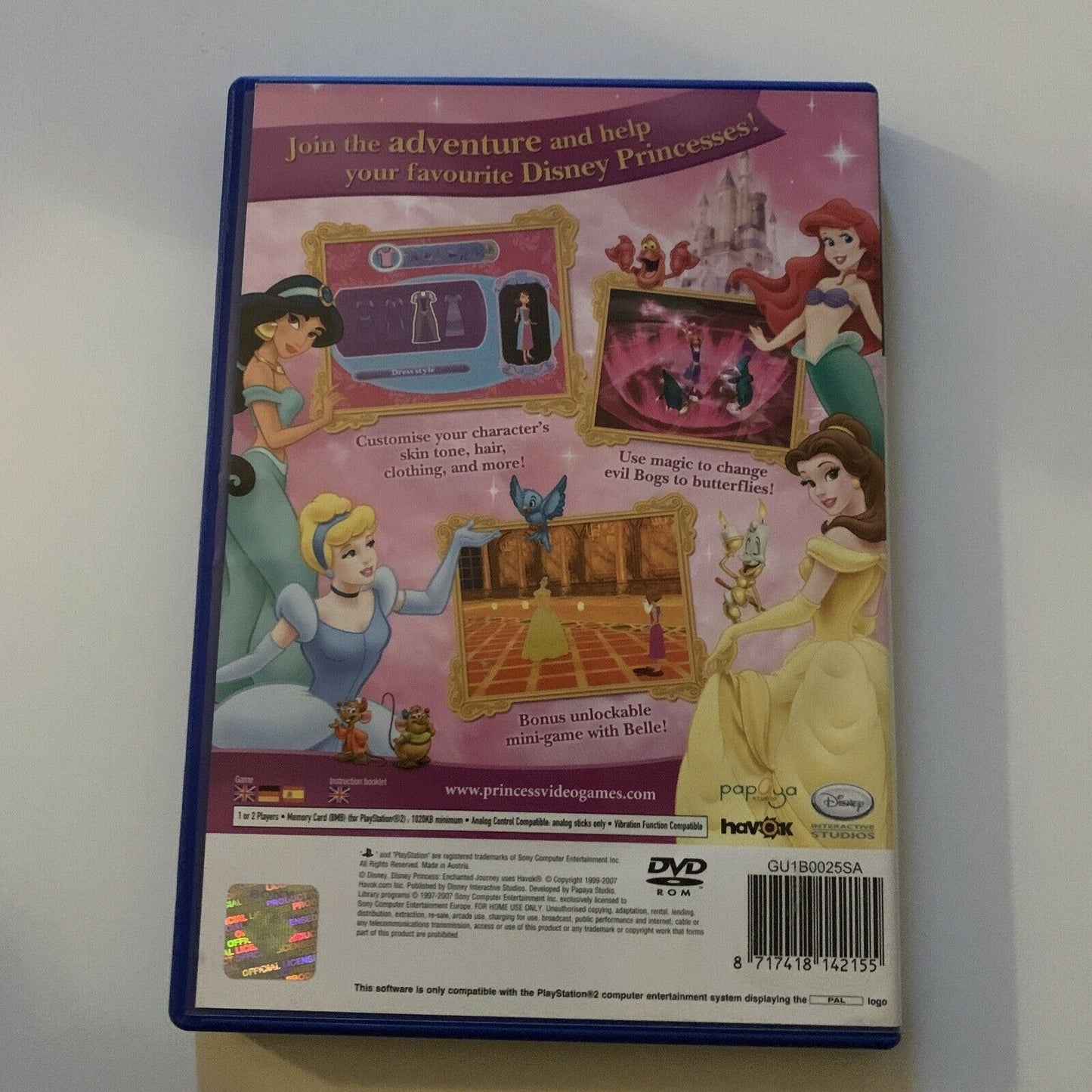 Disney Princess - Enchanted Journey PlayStation 2 PS2 PAL