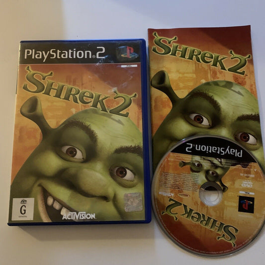 Shrek 2 PS2 PlayStation 2 PAL With Manual