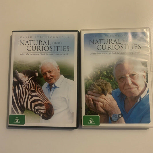 David Attenborough's Natural Curiosities : Series 1 & 2 (DVD, 2013, 3-Disc)