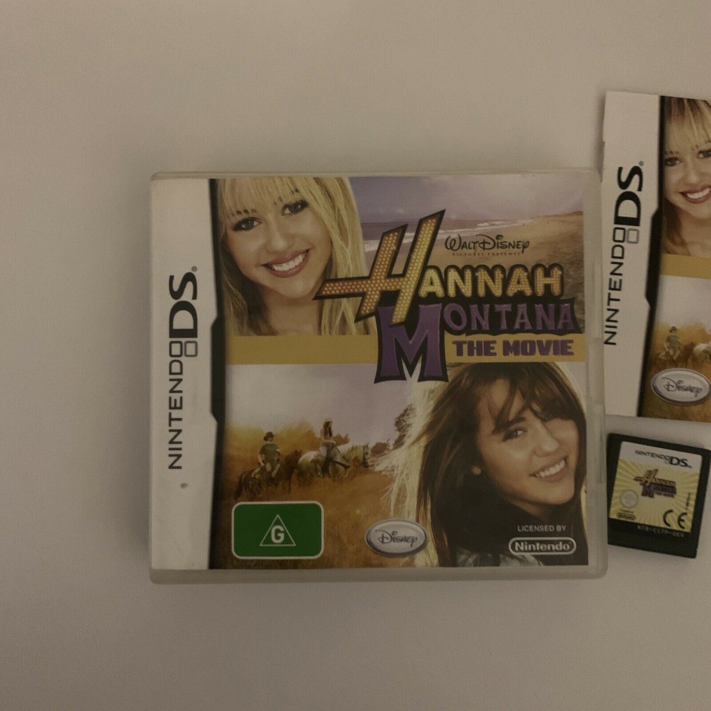 Hannah Montana: The Movie (Nintendo DS, 2006, Disney) - Includes Manual