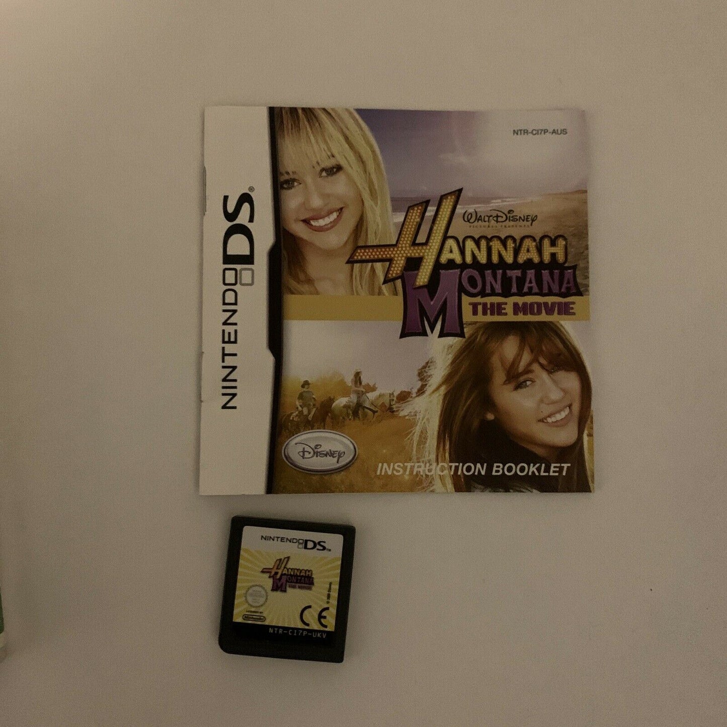 Hannah Montana: The Movie (Nintendo DS, 2006, Disney) - Includes Manual