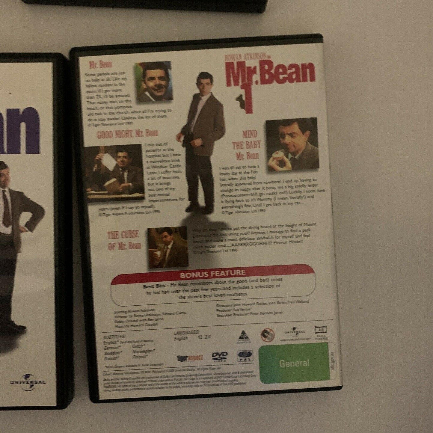 The Mr Bean Collection : Vol 1-3 (DVD, 2005, 3-Disc) Region 4&2