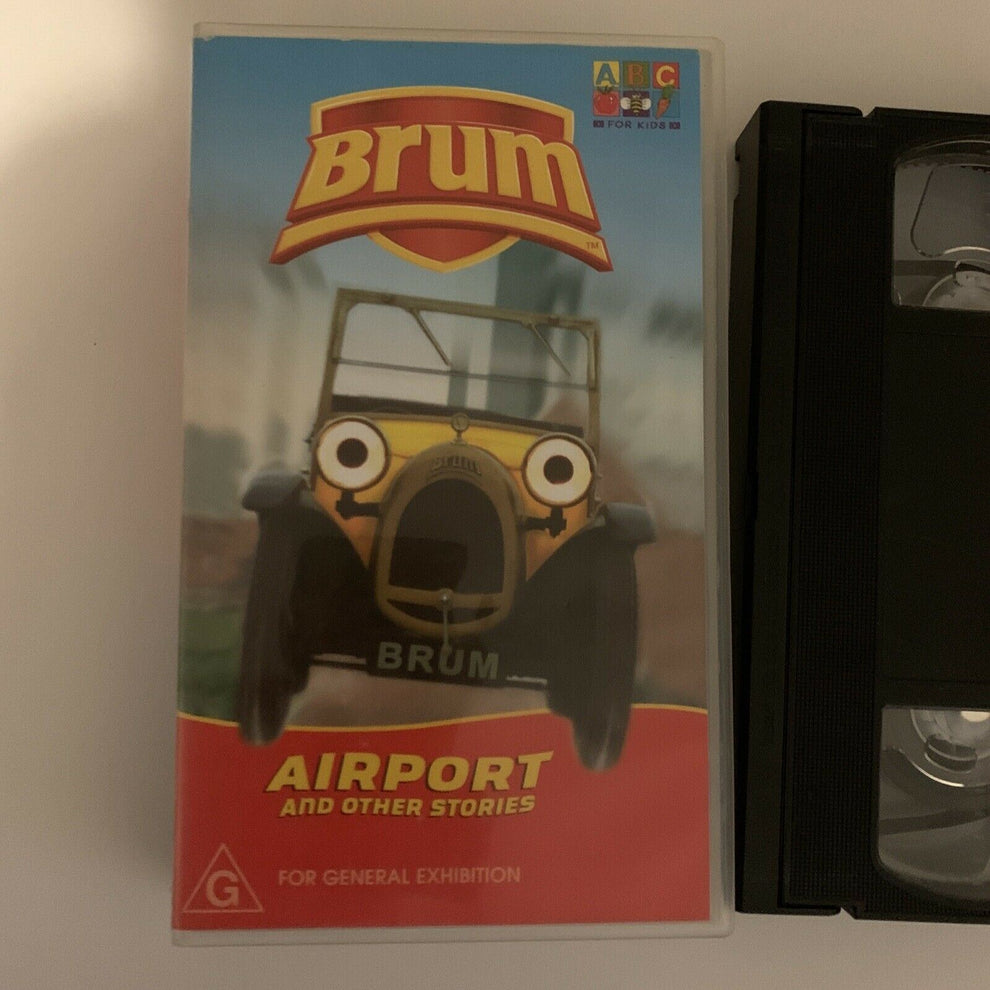 Brum Airport And Other Stories VHS 2002 PAL Retro Unit brum-airport-and-other-stories-vhs-2002-pal-retro-unit