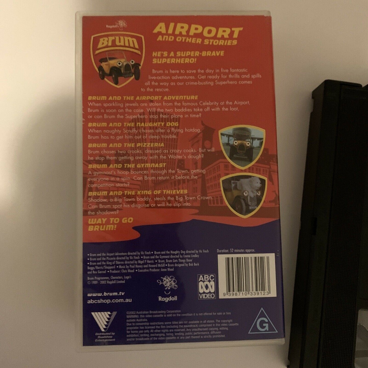 Brum - Airport And Other Stories (VHS, 2002) PAL