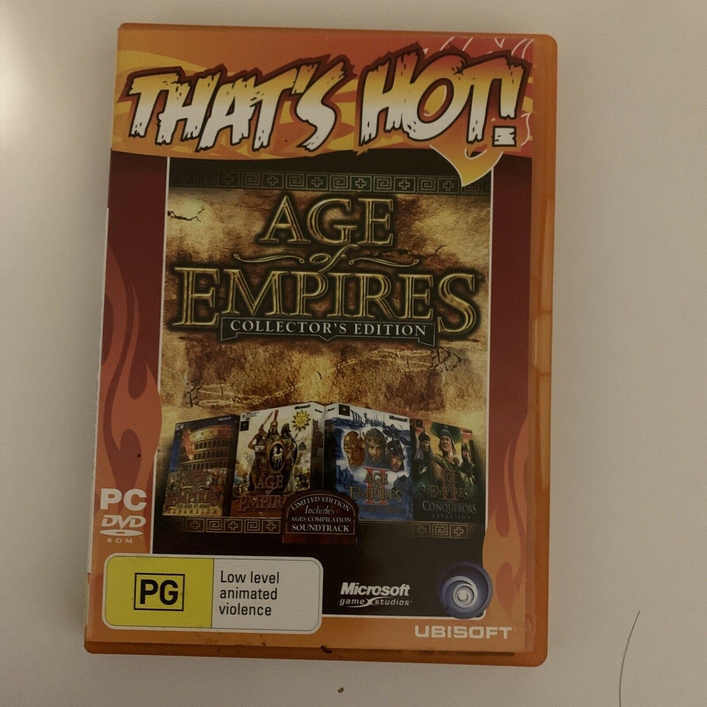 Age Of Empires Collectors Edition PC DVD ROM Video Game (PC 2003)