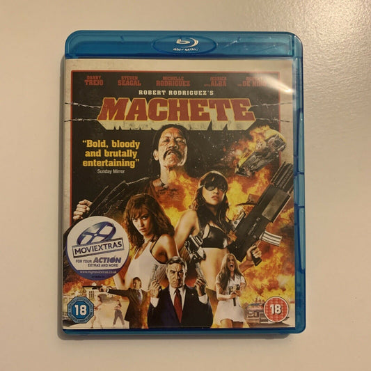 Robert Rodriguez's: Machete (Bluray, 2010) Region B&A