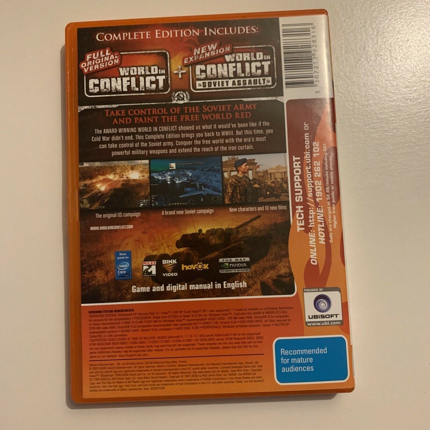 World In Conflict - Complete Edition - PC DVD-Rom