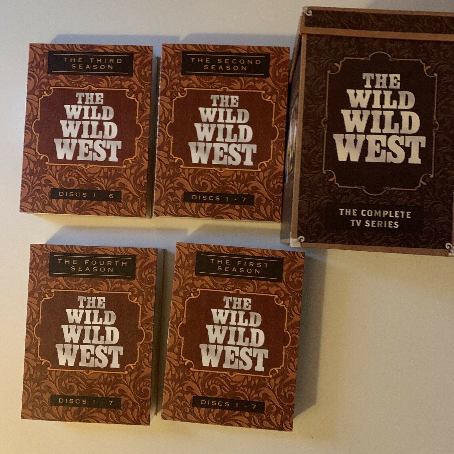 The Wild Wild West - Complete Series (DVD, 2010, 27-Disc Set) All Regions