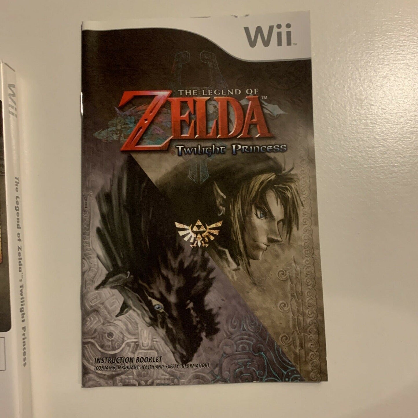 The Legend of Zelda Twilight Princess - Nintendo Wii Manual- Nintendo Select PAL