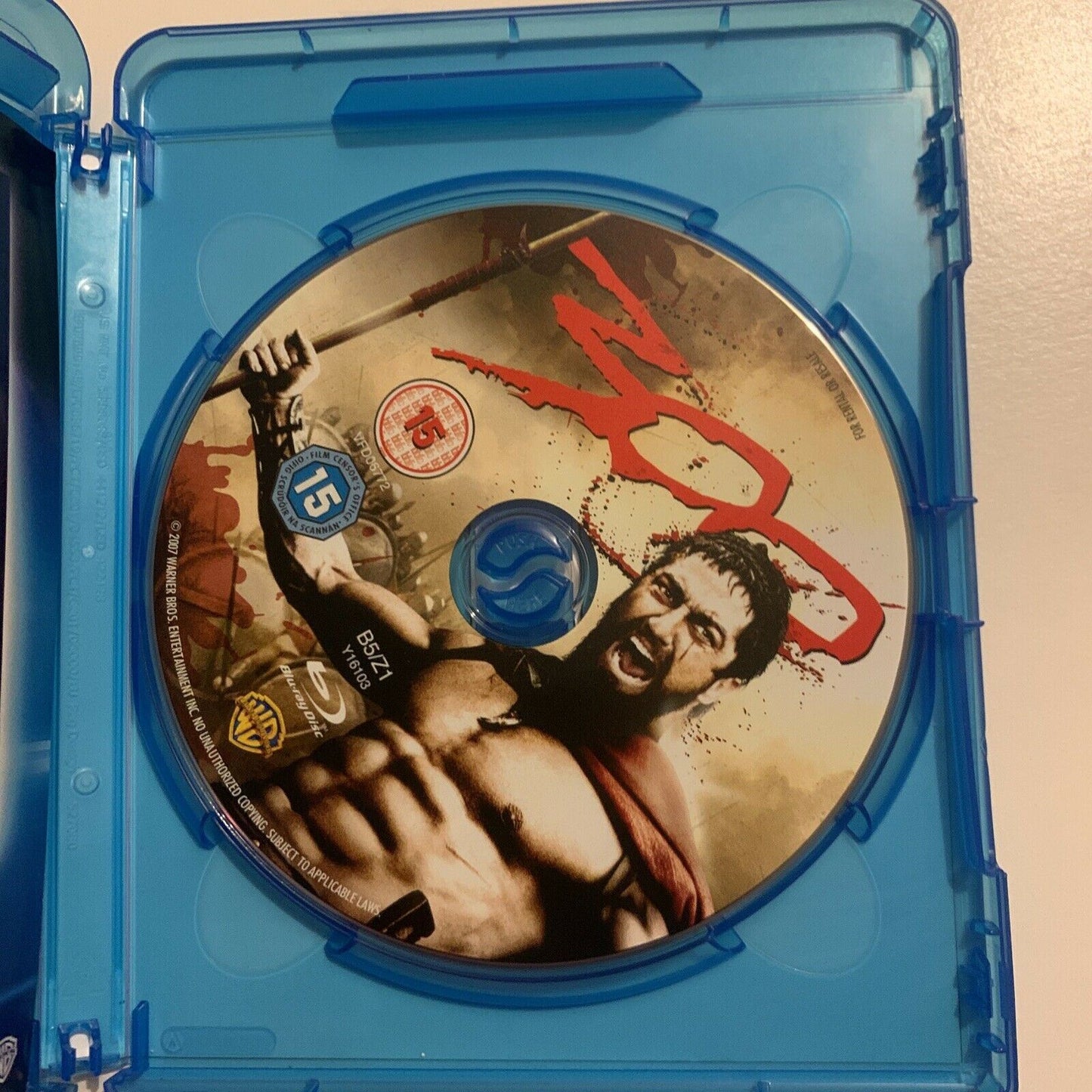 300 (Blu-ray, 2007) Gerard Butler, Lena Headey