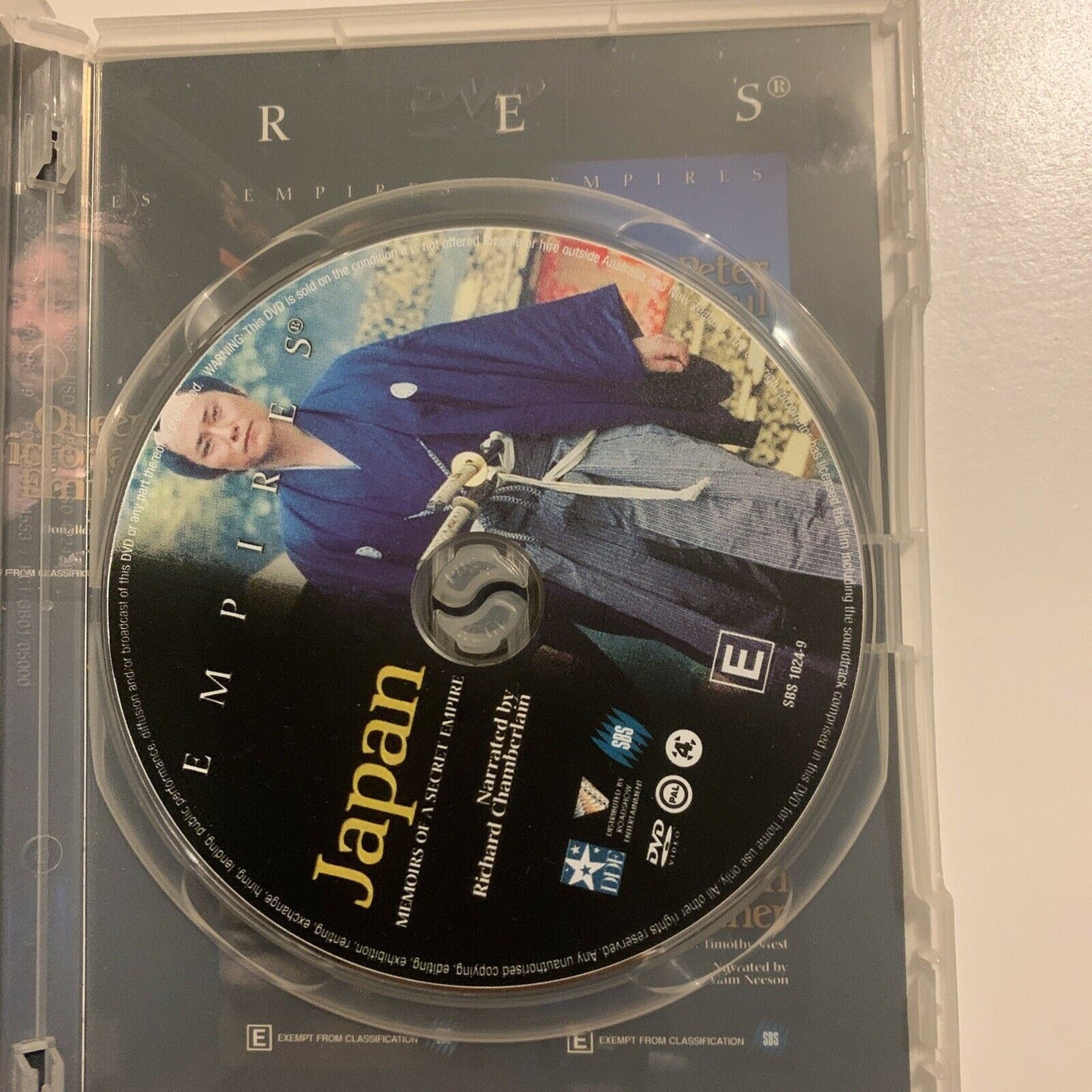 Empires - Japan - Memoirs of a Secret Empire (DVD, 2003) Region 4