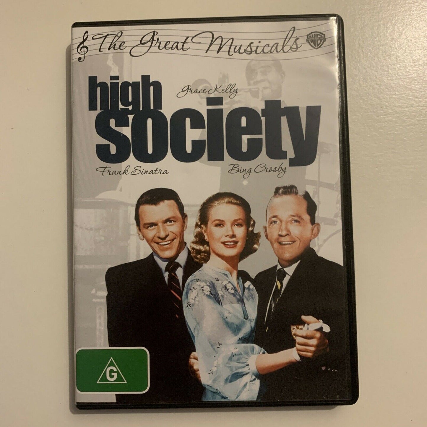 High Society (DVD, 1956) Grace Kelly, Frank Sinatra, Bing Crosby. Region 4&2