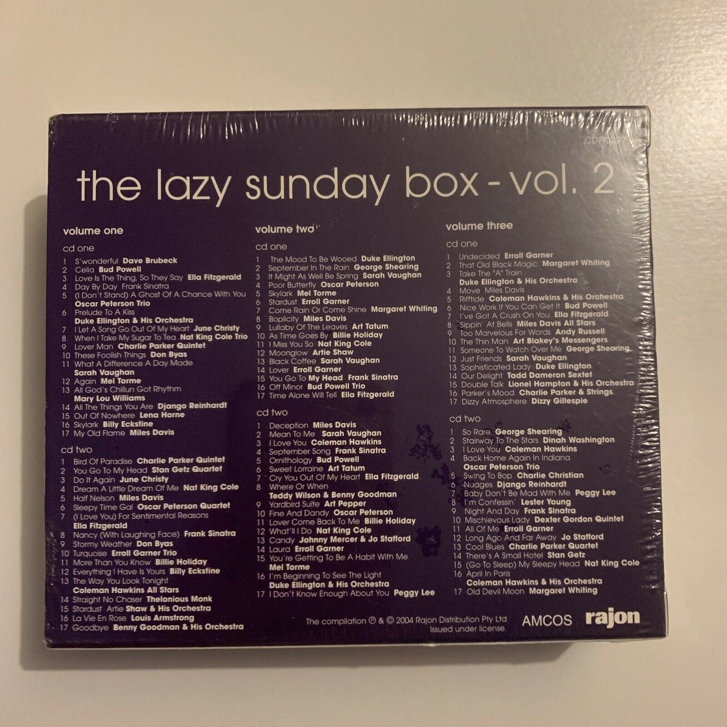 *New Sealed* The Lazy Sunday Box - Vol 2 (CD, 2004, 6-Disc)