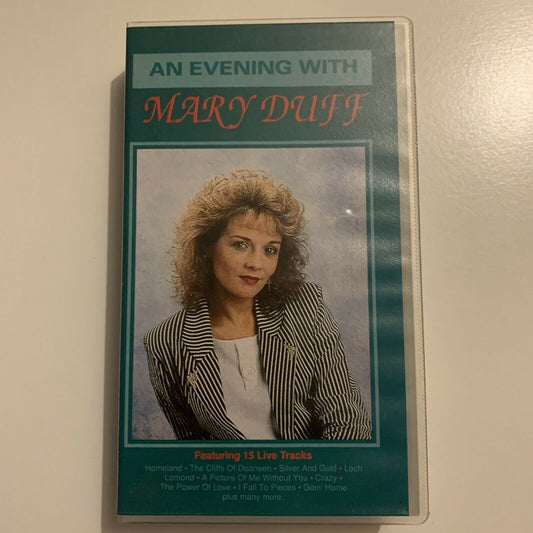An Evening With Mary Duff (VHS, 1993) PAL