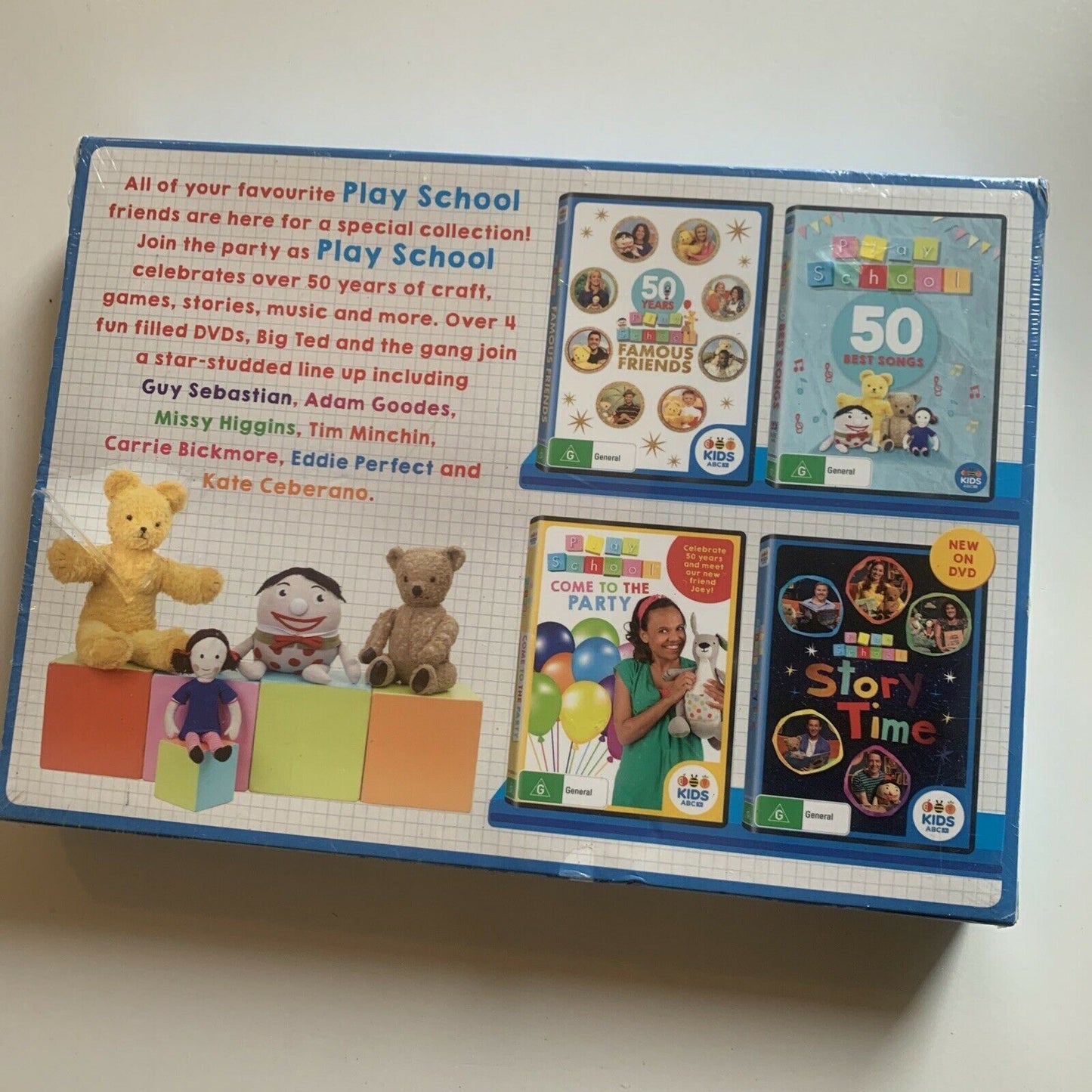 *New Sealed* Play School Bumper Collection (DVD, 2018, 4-Disc) Region 4