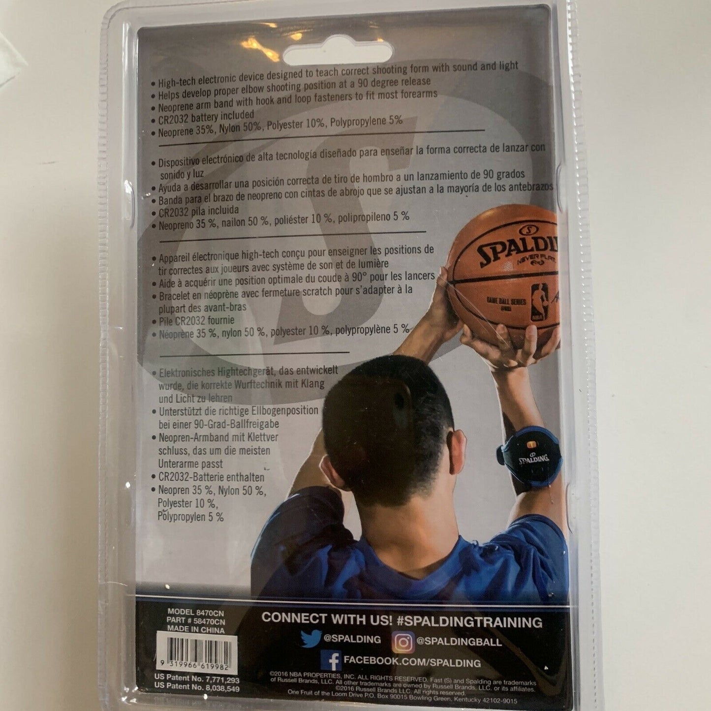 Spalding Smart Shot - Basketball Shooting Training Aid