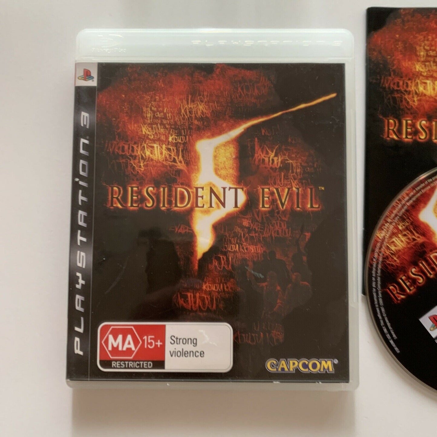 Resident Evil 5 PS3 Playstation 3 With Manual