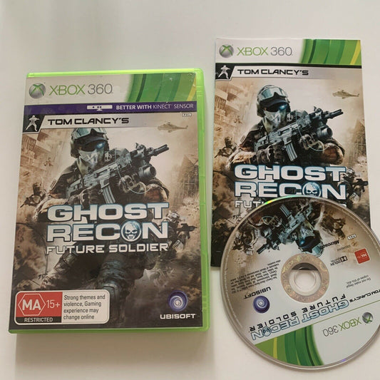 Ghost Recon: Future Soldier (Microsoft Xbox 360) PAL With Manual Aussie Seller