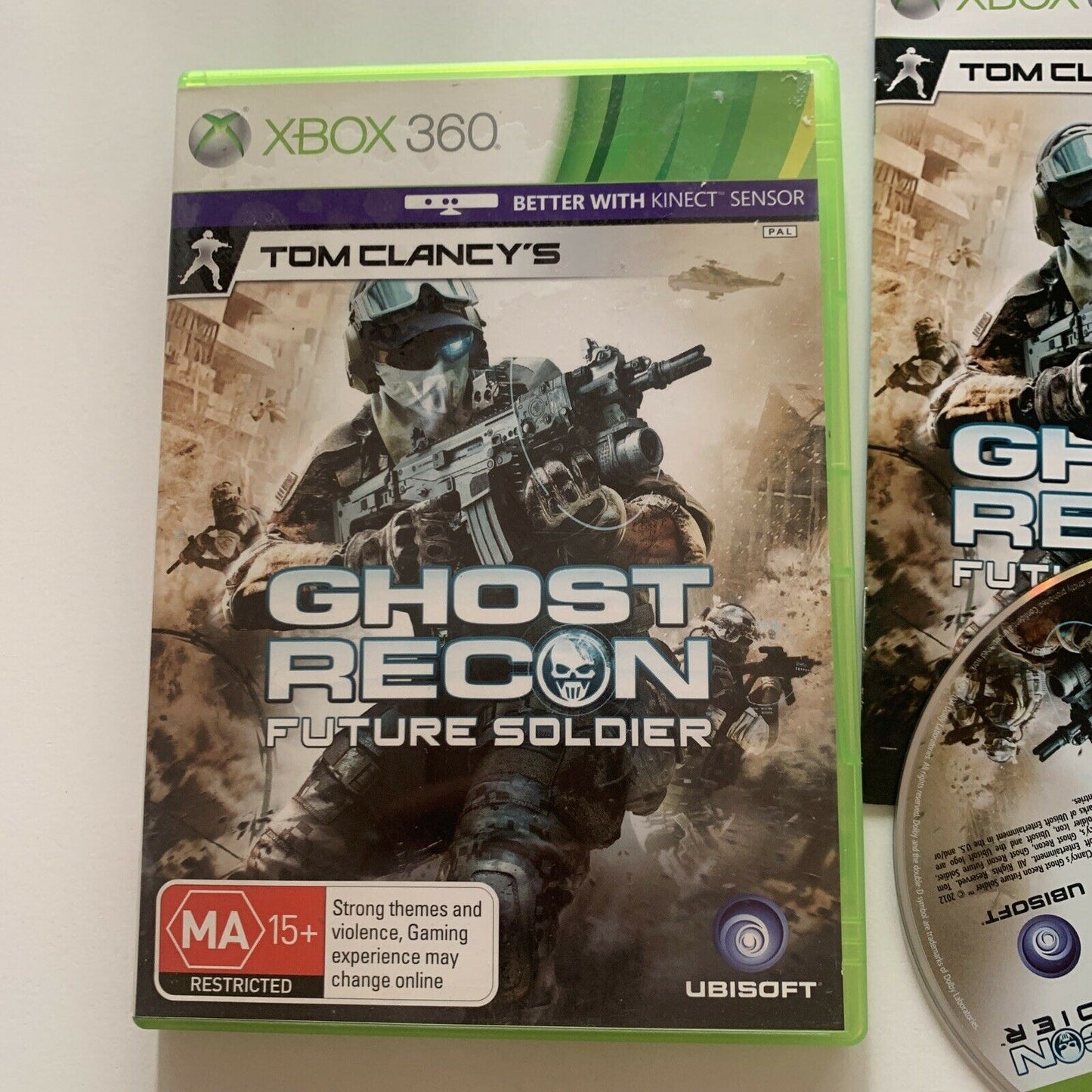 Ghost Recon: Future Soldier (Microsoft Xbox 360) PAL With Manual Aussie Seller
