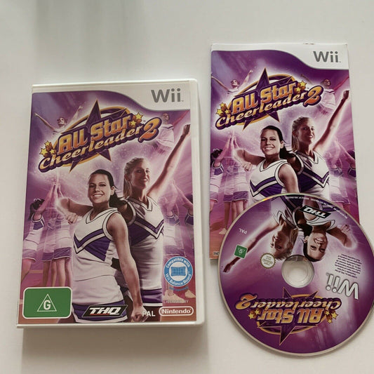 All Star Cheerleader 2 - Nintendo Wii With Manual PAL