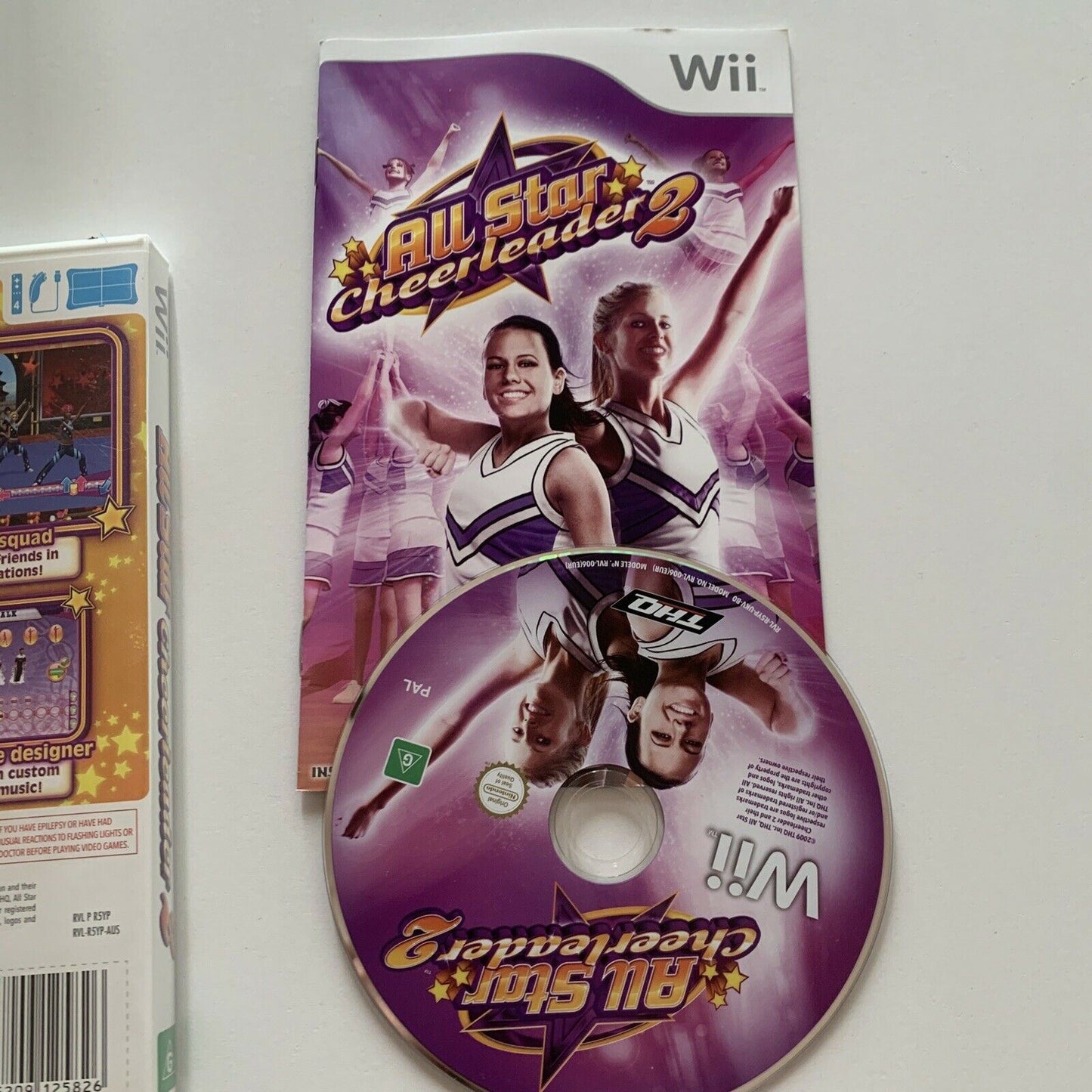 All Star Cheerleader 2 - Nintendo Wii With Manual PAL