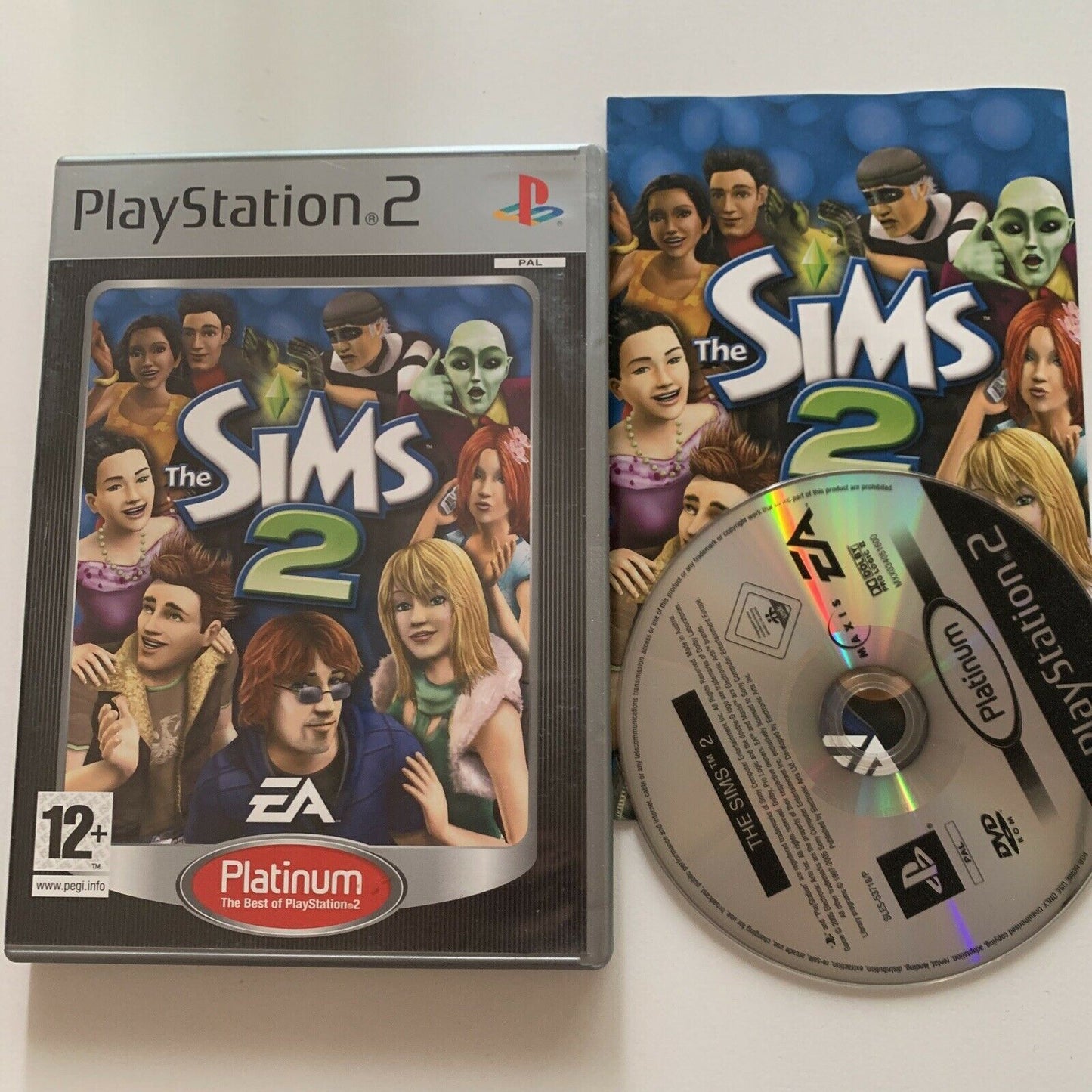 The Sims 2 PlayStation 2 PS2 With Manual PAL