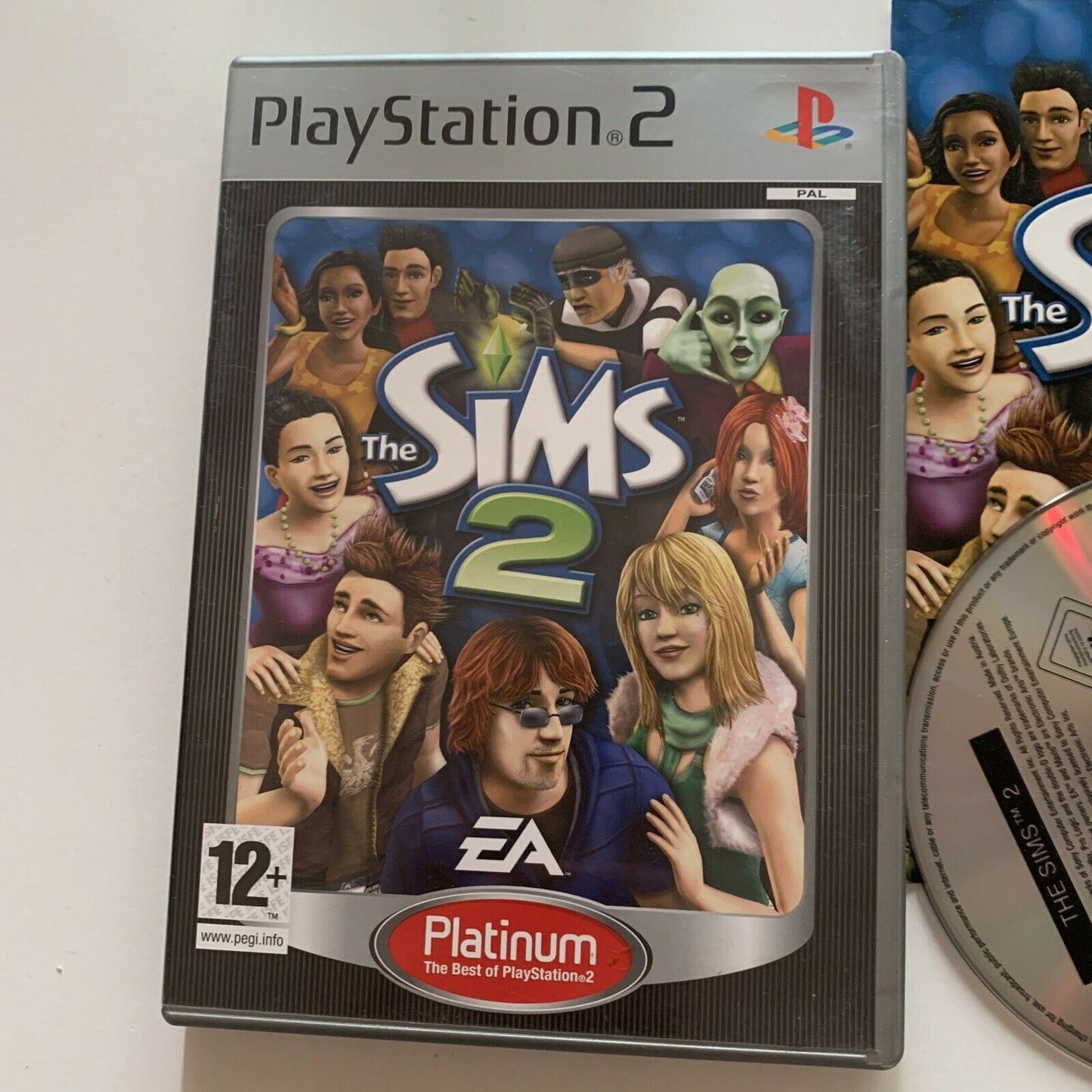 The Sims 2 PlayStation 2 PS2 With Manual PAL