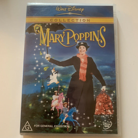*New Sealed* Mary Poppins (DVD, 1964) Julie Andrews,  Dick Van Dyke Region 4