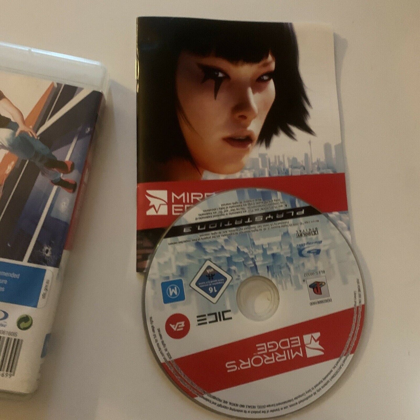 Mirror’s Edge - PlayStation 3 PS3 Game With Manual