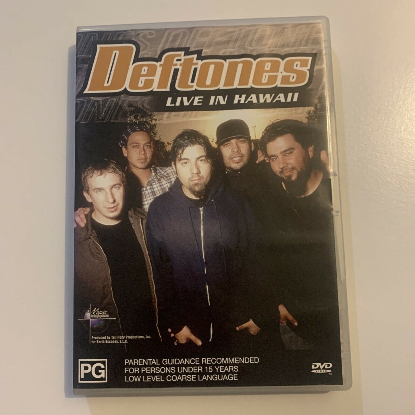 Deftoness - Live in Hawaii (DVD, 2002) Region 4&2