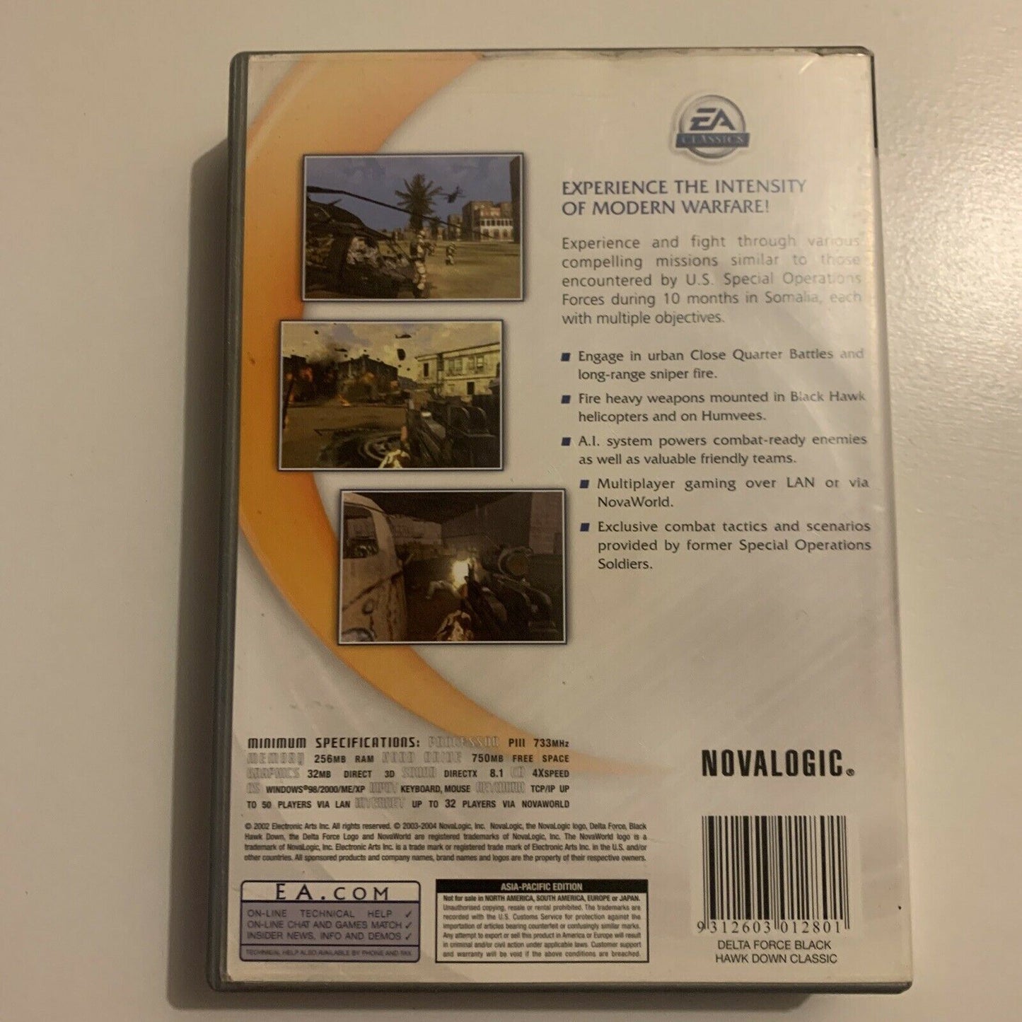 Delta Force - Black Hawk Down PC CDROM