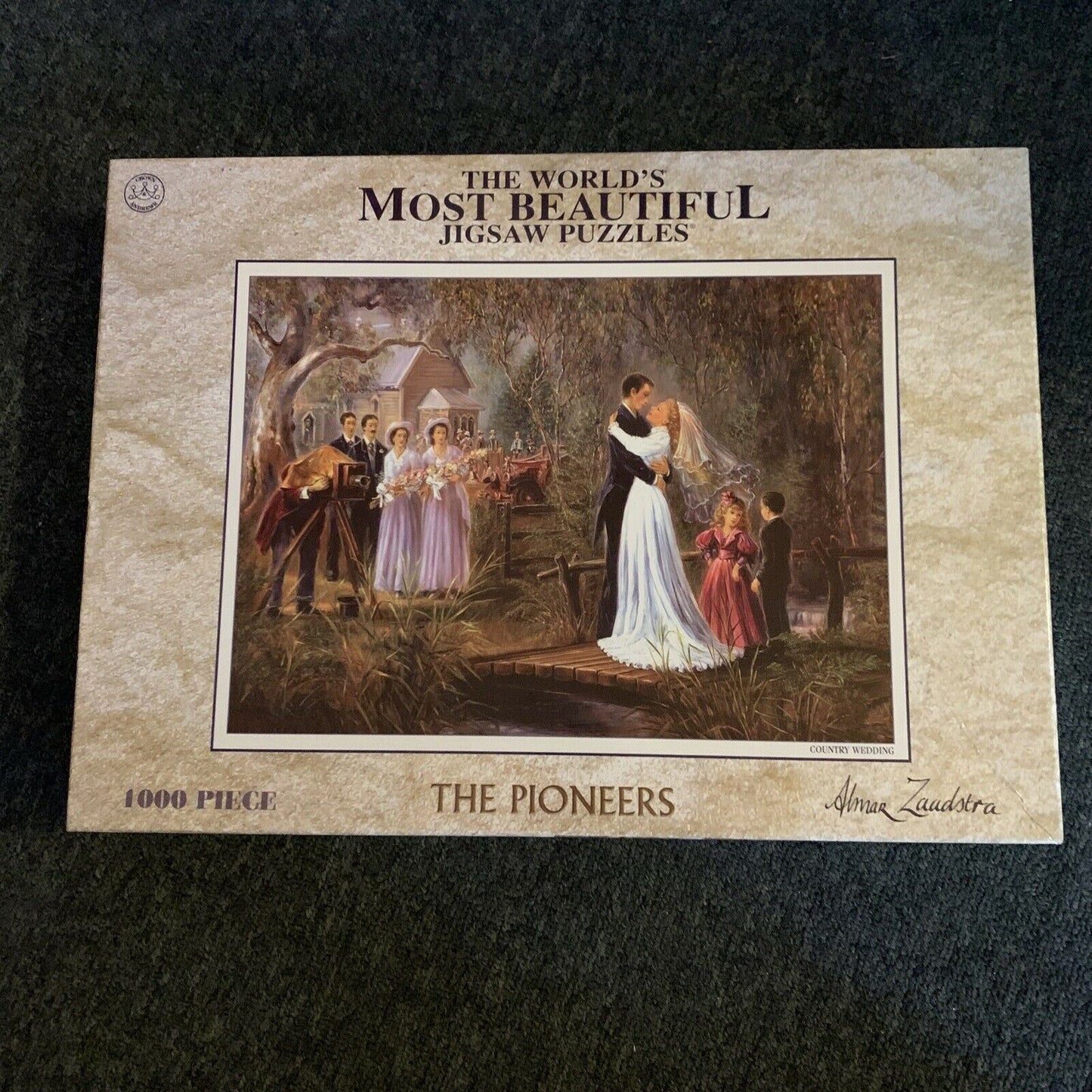 The World's Most Beautiful Jigsaw Puzzles - The Pioneers Almar Zaadstra 1000pcs