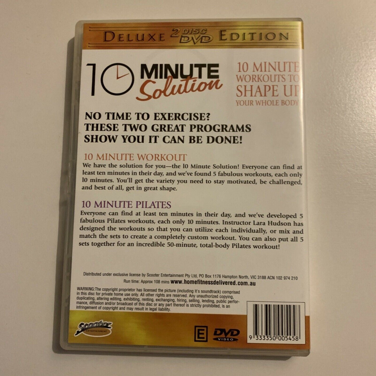 10 Minute Solution - Pilates & Workout - Deluxe 2-Disc Edition (DVD) All Regions