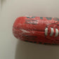 *New* Buffalo Brand Soft Touch PVC Midi Size 24cm Red Aussie Rules Football