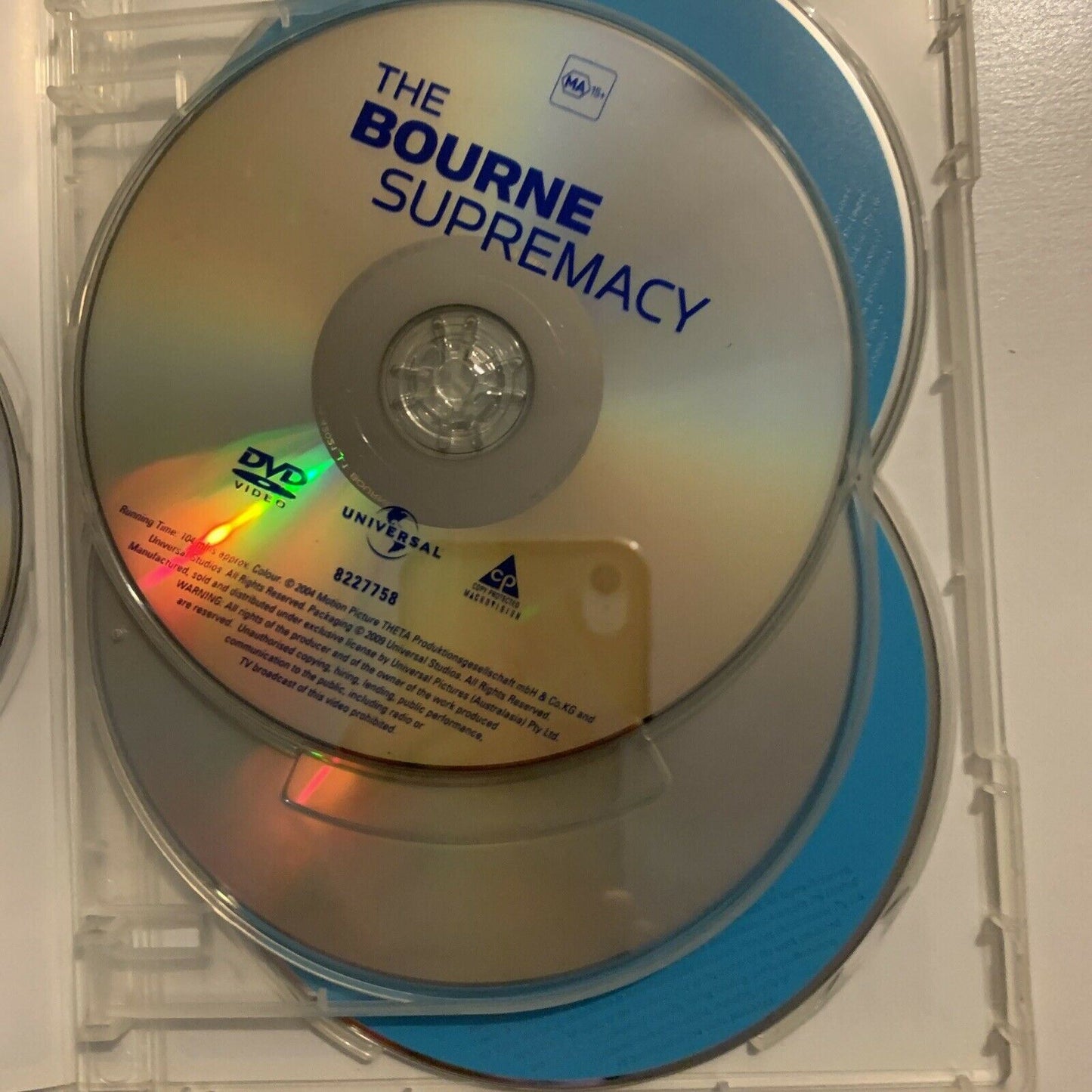 Bourne : Movie 1-5 (DVD, 2016, 5-Disc Set) Region 4&2