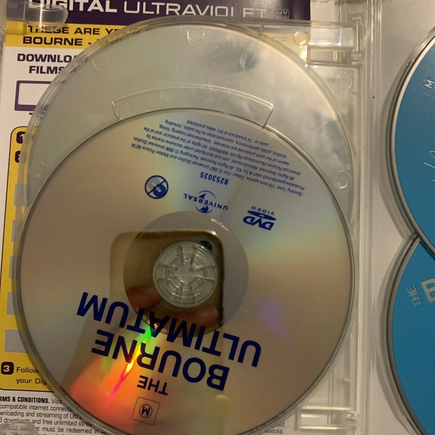 Bourne : Movie 1-5 (DVD, 2016, 5-Disc Set) Region 4&2