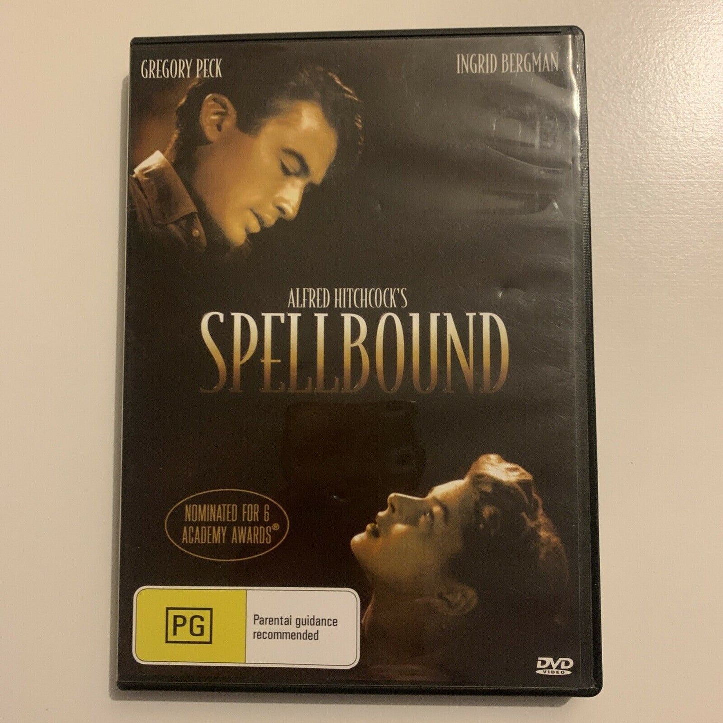 Alfred Hitchcock's: Spellbound (DVD, 1945) Ingrid Bergman, Gregory Peck