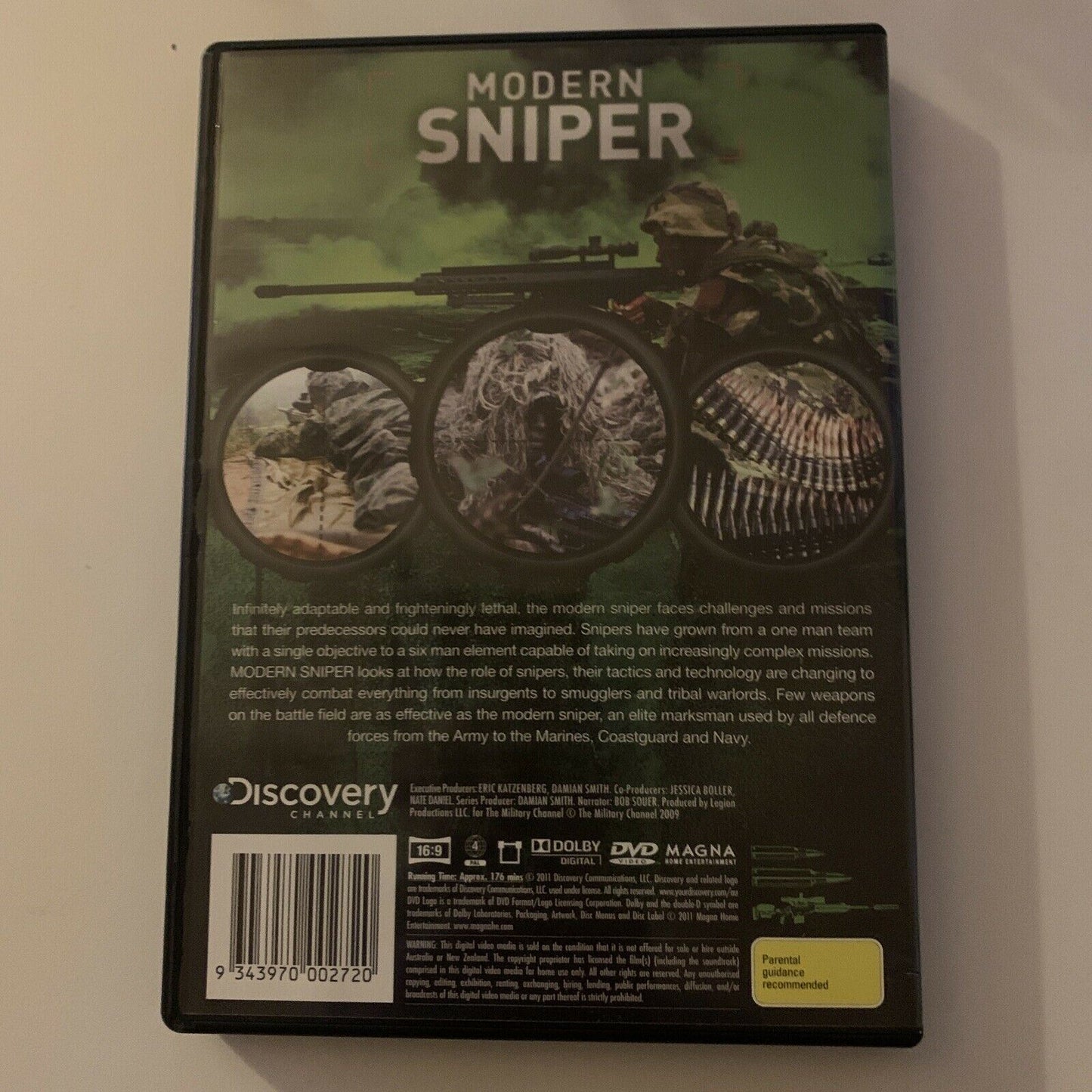 Discovery Channel: Modern Sniper (DVD, 2011)