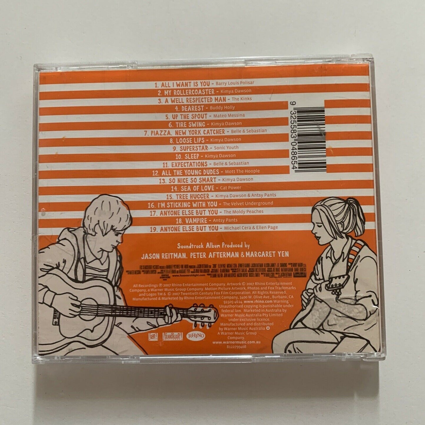 Juno Original Movie Soundtrack (CD, 2007)