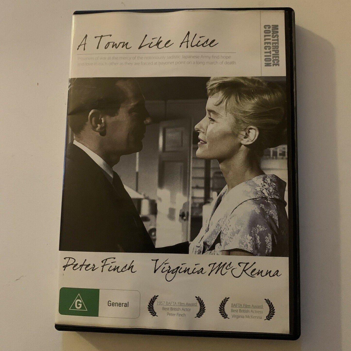 A Town Like Alice (DVD, 1957) Peter Finch, Virginia McKenna Region 4