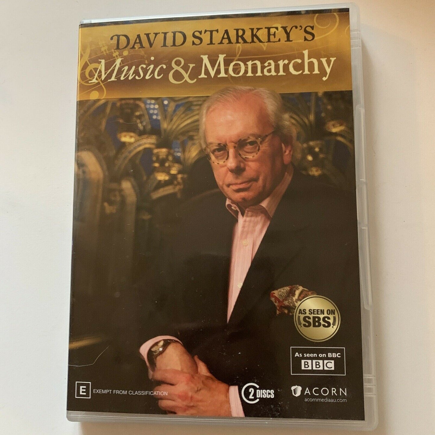 David Starkey's Music & Monarchy (DVD, 2013, 2-Disc) Region 4