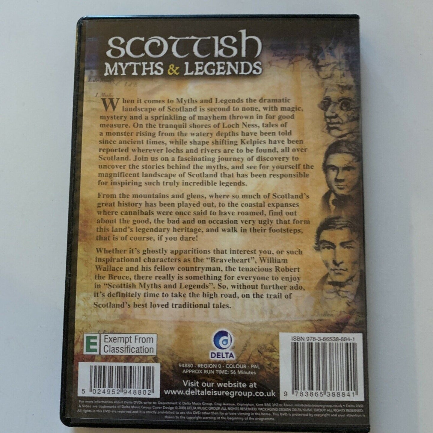 Scottish Myths & Legends (DVD, 2008) All Regions