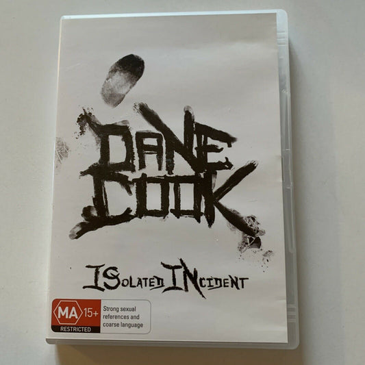 Dane Cook - Isolated Incident (DVD, 2011) All Regions