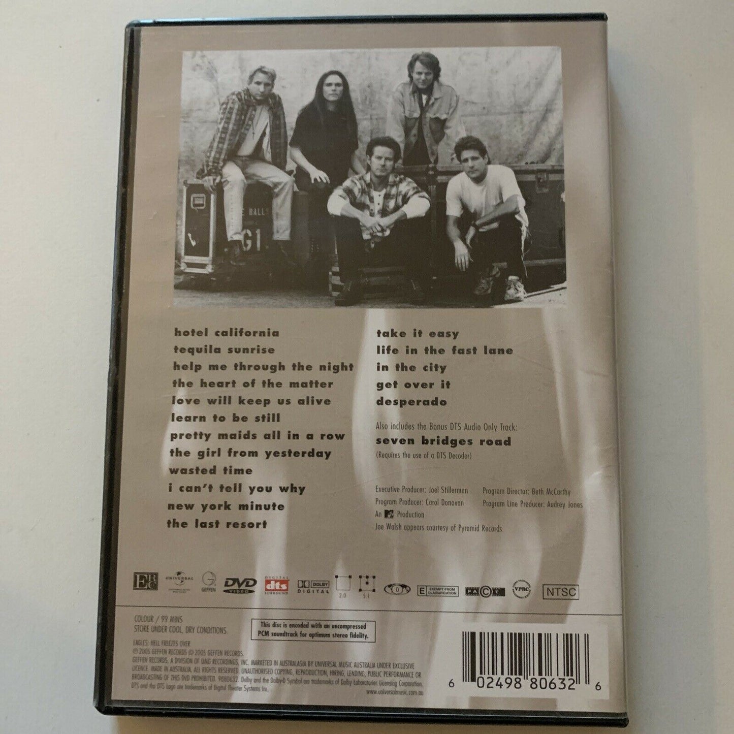 Eagles - Hello Freezes Over (DVD, 2005) All Regions