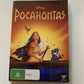 Disney: Pocahontas (DVD, 1995) Region 4