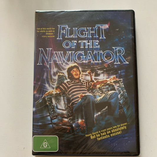 *New Sealed* Flight Of The Navigator (DVD, 1986)  Joey Cramer. Region 4