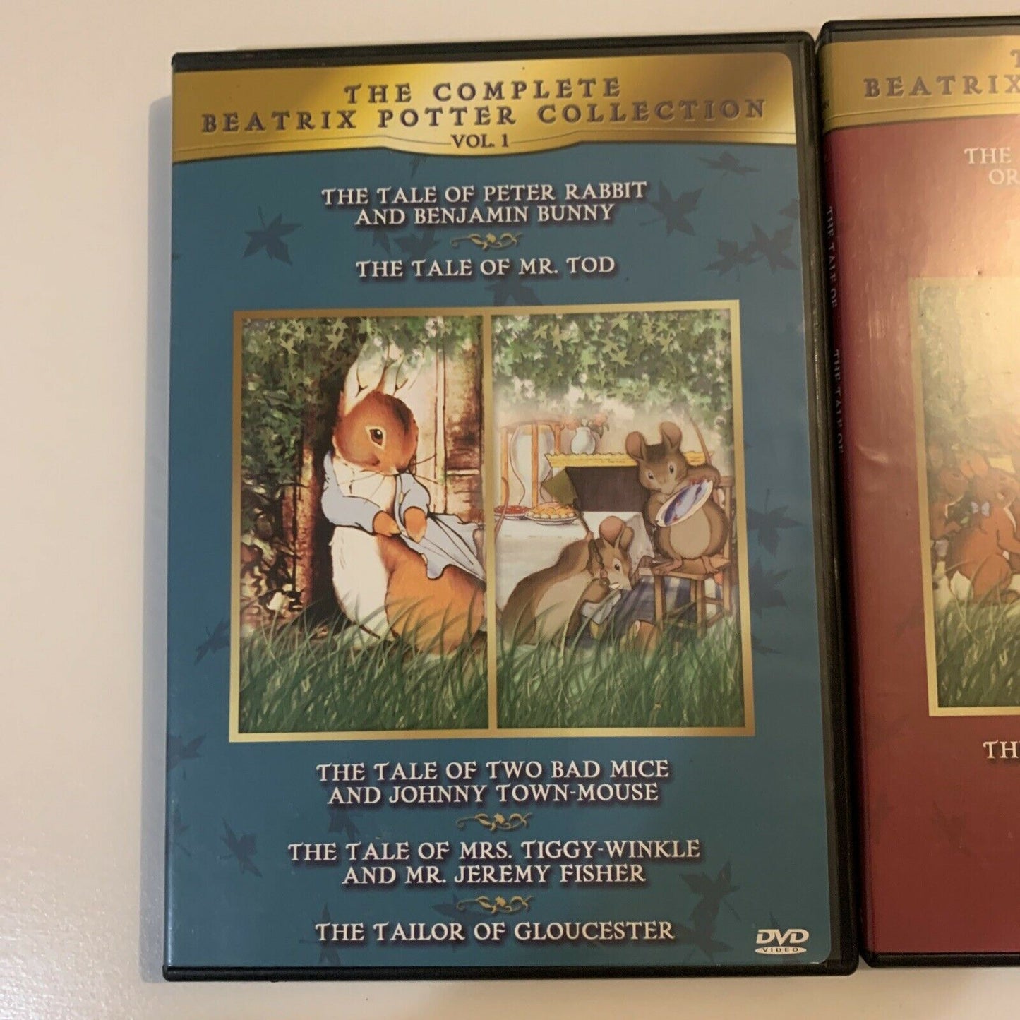 The Complete Beatrix Potter Collection (DVD, 1995, 2-Disc) Region 1