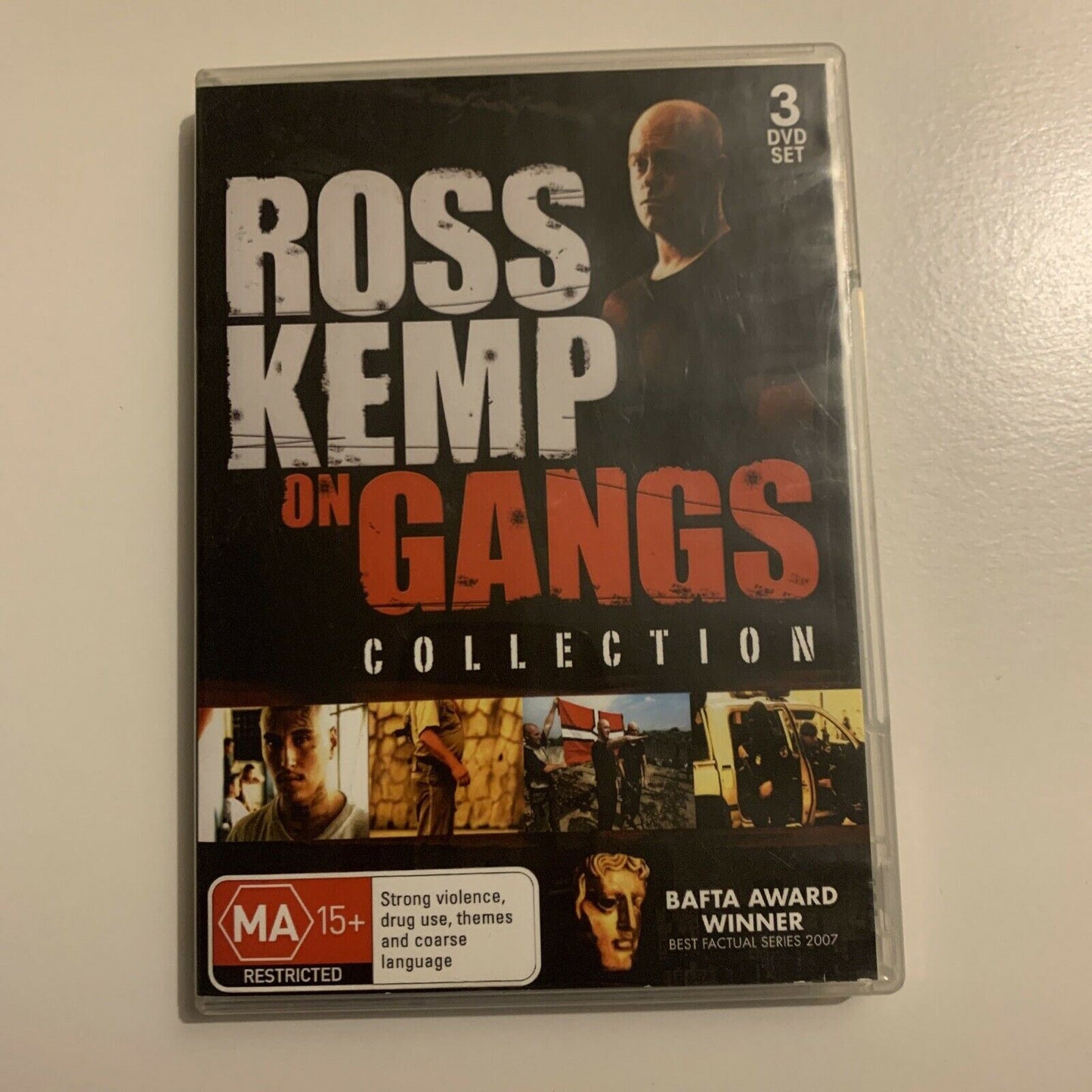 Ross Kemp On Gangs - Collection (DVD, 2006, 3-Disc) All Regions